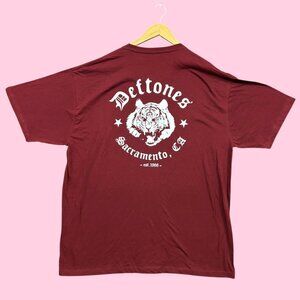 Deftones Sacramento, Ca Est 1989 Nu Metal Band Tee 2X